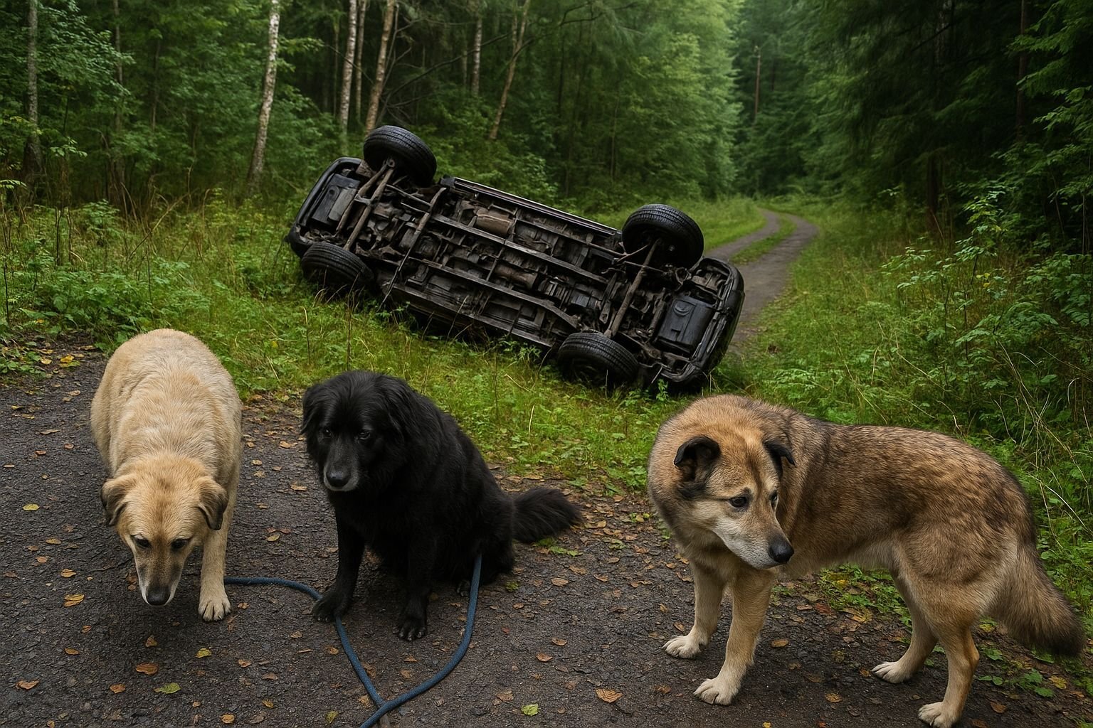 Auto ribaltata sull’isola di Vancouver: Starlink Mini guida i soccorsi