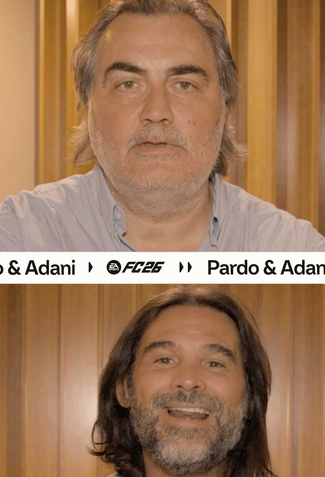 Pardo e Adani tornano al microfono per EA Sports FC 26