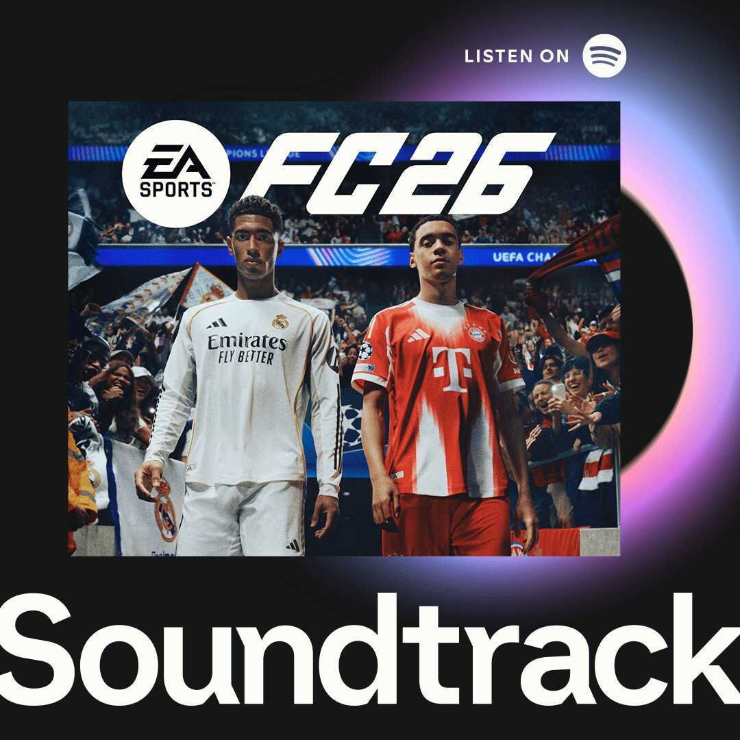 EA Sports FC 26 svela la playlist: 109 brani tra superstar e nuove promesse