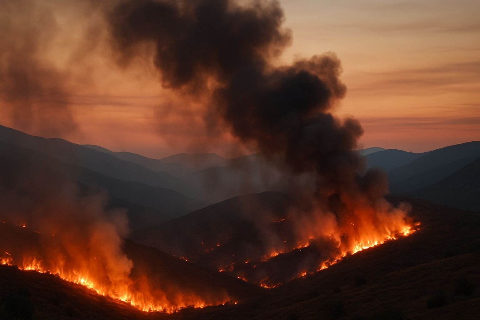 Roghi senza tregua in Grecia: villaggi sgomberati e vigili allo stremo